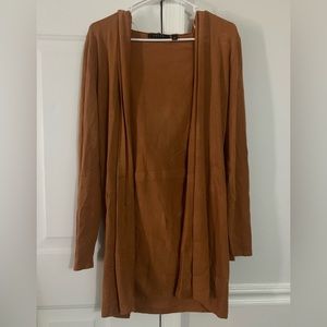 Brown long overlay